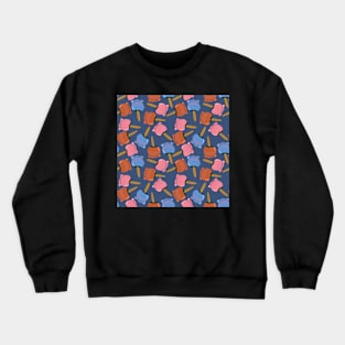 Candy-apples-toffee-apples-lollipops-autumn-fall Crewneck Sweatshirt